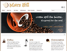 Tablet Screenshot of marshillcoffeehouse.com